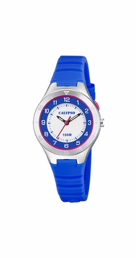 [K5800/3] RELOJ CALYPSO NIÑO ANALÓGICO AZUL