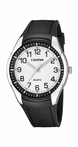 [K5843/1] RELOJ CALYPSO HOMBRE STREET STYLE CAUCHO NEGRO