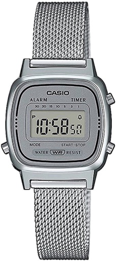 [LA670WEM-7EF] Reloj Casio Vintage Mujer Acero Inoxidable LA670WEM-7EF