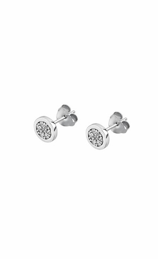 [LP1712-4/1] Pendientes Lotus Silver Pure Essential Plata y Circonitas