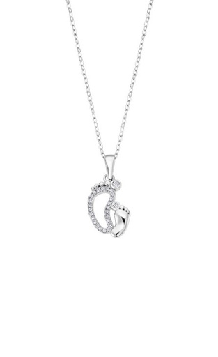 [LP3236-1/1] Collar Lotus Silver Amor de Madre LP3236-1/1