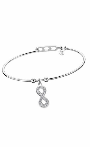 [LS2015-2/5] Pulsera Lotus Style Mujer Infinito Acero Inoxidable LS2015-2/5