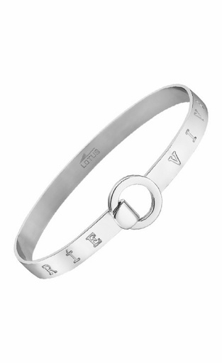 [LS2025-2/5] Pulsera Lotus Style Millennial Acero LS2025-2/5