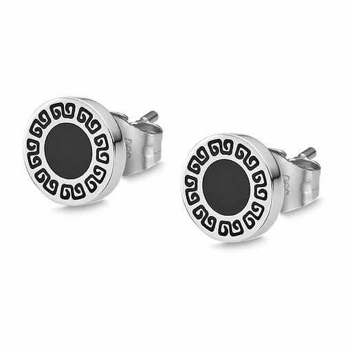 [LS2164-4/1] Pendientes Lotus Style Hombre LS2164-4/1