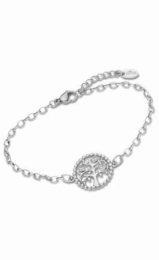 [LS2194-2/1] Pulsera Lotus Style Mujer Árbol de la Vida Circonita y Acero LS2194-2/1