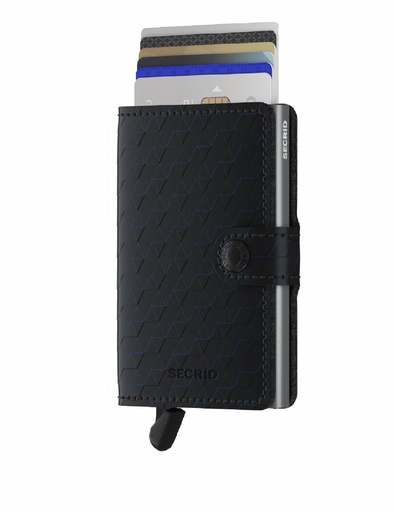 [MOP-BLACK-TITA] secrid miniwallet optical black titanium