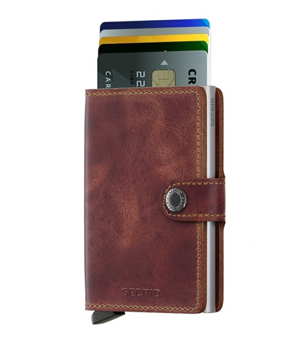 [MV-BROWN] Cartera Secrid Miniwallet Vintage Brown
