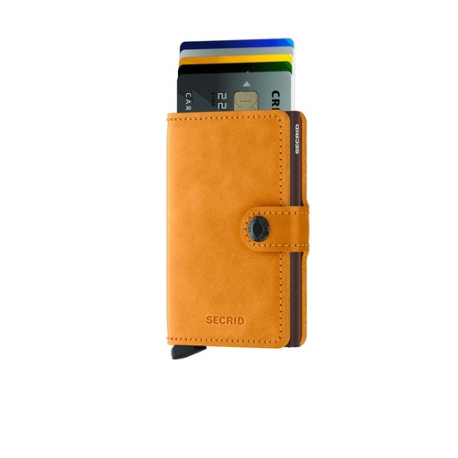 [MV-OCHRE] Cartera Secrid miniwallet vintage ochre