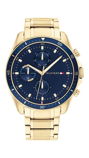 [1791834] Reloj Tommy Hilfiger Parker Hombre Acero IP dorado