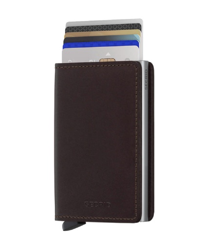 [SO-DARK BROWN] cartera secrid slimwallet dark brown