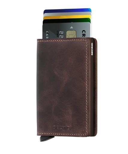 [SV-CHOCOLATE] Cartera Secrid Slimwallet Vintage Chocolate