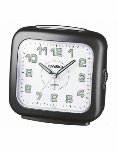 [TQ-359-1EF] RELOJ DESPERTADOR GRIS OSCURO CAMPANA