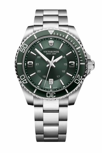 [V241934] Reloj Victorinox Maverick Large Acero  & Esfera verde