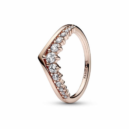Anillo Pandora Rose Deseo Pave Flotante