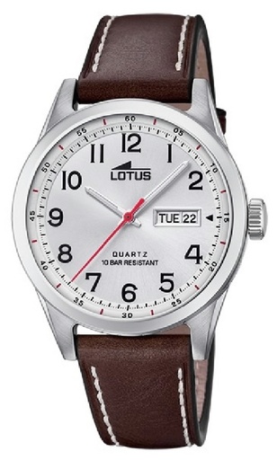 [18671/1] Reloj Classic Lotus caballero con esfera blanca